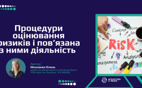Процедури оцінювання ризиків і пов’язана з ними діяльність